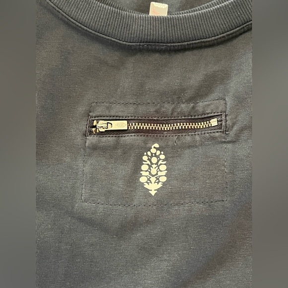 Free People Movement Hot Shot Micro SET- Navy NWT Large - Picture 3 of 14